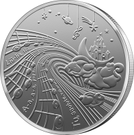 1,50 Eur moneta, skirta lopšinei (iš serijos „Mano pasakos“)